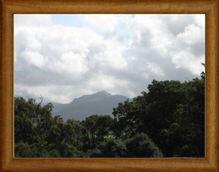 Snowdonia from Penrhyn Castle